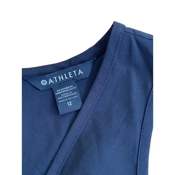 NWT ATHLETA Brooklyn Jumpsuit Black Women's 12 Pockets Comfort Stretch MSRP$129 - Picture 9 of 16